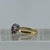 Antique Art Deco Diamond 5 Stone Platinum Ring 18ct 18k Yellow Gold - Size K