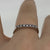 Diamond Band Ring 18ct 18K White Gold - Size J