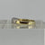 Diamond .10ct Illusion Cluster Trilogy Ring 9ct 9k Yellow Gold - Size N