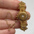 Victorian Pearl Etruscan Mourning Brooch Pendant 1897 15ct 15k Yellow Gold