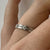 Diamond .15ct Pave Set Half Eternity Ring 9ct 9k White Gold - Size I