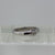 Diamond Band Ring 18ct 18K White Gold - Size K