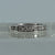 Diamond .35ct Channel Set Half Eternity Ring 18ct 18k White Gold  - Size I