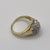 Diamond .50ct Cluster Band Ring 9ct 9kYellow Gold - Size K 1/2