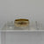 Engraved Pattern Band Ring 9ct 9k Yellow Gold - Size O