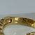 Yellow Topaz Pave Set Curved Chunky Wishbone Ring 18ct 18k Yellow Gold  - Size O