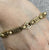 Stars & Bars Belcher Engraved Chunky Bracelet 9ct 9k Yellow Gold - 8" Inches