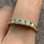 Diamond .15ct Five Stone Ring 9ct 9k Yellow Gold - Size Q 1/2