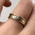 Solitaire Diamond Band Ring 9ct 9k Yellow Gold - Size L