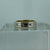 Two Tone Diamond Band Ring 9ct 9k Yellow White Gold  - Size R