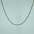 Double Link Cable Chain Necklace 9ct 9k Yellow Gold 24"