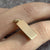 Gold Bar Ingot Pendant 9ct 9k Yellow Gold