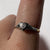 Antique Diamond Heart Platinum Set Solitaire Ring 18ct Yellow Gold - Size O