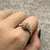 Champagne Diamond .50ct Flower Cluster Ring 9ct 9k Yellow Gold - Size S