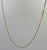 Fine Curb Chain Necklace 9ct 9k Yellow Gold - 20” Inches