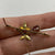 Antique Amethyst & Seed Pearl Foliate Brooch Pendant 9ct 9k Yellow Gold