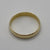 Wedding Band Ring 4mm 18ct 18k Yellow Gold - Size U