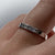 Diamond .25ct Channel Set Half Eternity Bridal Ring 18ct 18k White Gold - Size K