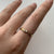 Diamond Two Stone Toi Et Moi Ring 18ct 18k Yellow Gold - Size N 1/2