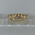 Antique Diamond 5 Stone Ring 18ct 18k Yellow Gold - Size M 1/2