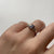 Pear Cut Iolite & Diamond Bypass Ring White Gold 9ct 9k - Size L