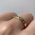 Light Yellow Lemon Topaz Channel Set Band Ring 9ct 9K Yellow Gold - Size O