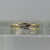 Diamond Trilogy Crossover Ring 10ct 10K Yellow Gold - Size O