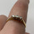 Antique Diamond .15ct Trilogy Ring 18ct 18K Yellow Gold - Size O