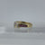 Ruby & Diamond Unique Channel Set Ring 9ct Yellow Gold - Size N