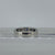 Diamond .25ct & Sapphire Channel Set Ring 18ct 18k White Gold - Size J