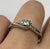 Diamond .25ct Solitaire With Accents Engagement Ring 9ct 9k White Gold  - Size L