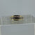 CZ 7 Stone Pave Set Band Ring 9ct 9k Yellow Gold - Size L