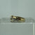 Diamond .10ct Twist Band Ring 9ct 9k Yellow Gold - Size J