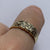 Diamond Braid Weave  Ring 9ct 9k Yellow Gold  - Size O 1/2