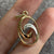 Diamond Swirl Ornate Pendant 9ct 9k Yellow Gold