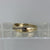 Diamond Crossover Twist Stacking Band Ring 9ct 9k Yellow Gold  - Size O