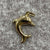 Dolphin Pendant or Charm 9ct 9k Yellow Gold