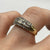 Diamond .33ct Baguette Channel Band Ring 18ct 18k Yellow Gold  - Size I 1/2