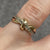 Diamond .10ct Twist Band Ring 9ct 9k Yellow Gold - Size J