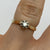 Diamond .13ct Solitaire Ring 9ct 9k Yellow Gold - Size J 1/2