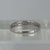 Diamond .05ct Half Eternity Ring 9ct 9k White Gold - Size O