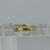 Diamond Cross Rope Design Ring 18ct 18k Yellow Gold - Size N 1/2