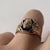 American 1933 'GC' Class Collage Pinky Ring 10ct 10k Yellow Gold - Size J 1/2