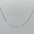 Fine Box Chain Necklace 18ct 18k Yellow Gold 16" Inches