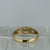 Antique Old Point Cut Diamond 5 Stone Boat Ring 18ct 18k Yellow Gold - Size M