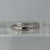 Diamond .05ct Half Eternity Ring 9ct 9k White Gold - Size O