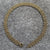 Panther Link Brick Link Chain Necklace 9ct 9k Yellow Gold - 18" Inches