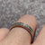 Diamond .05ct Half Eternity Ring 9ct 9k White Gold - Size O