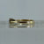 Diamond Solitaire Twist Ring 9ct 9k Yellow Gold - Size J 1/2