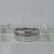 Diamond .25ct Channel Set Half Eternity Ring 18ct 18K White Gold - Size J